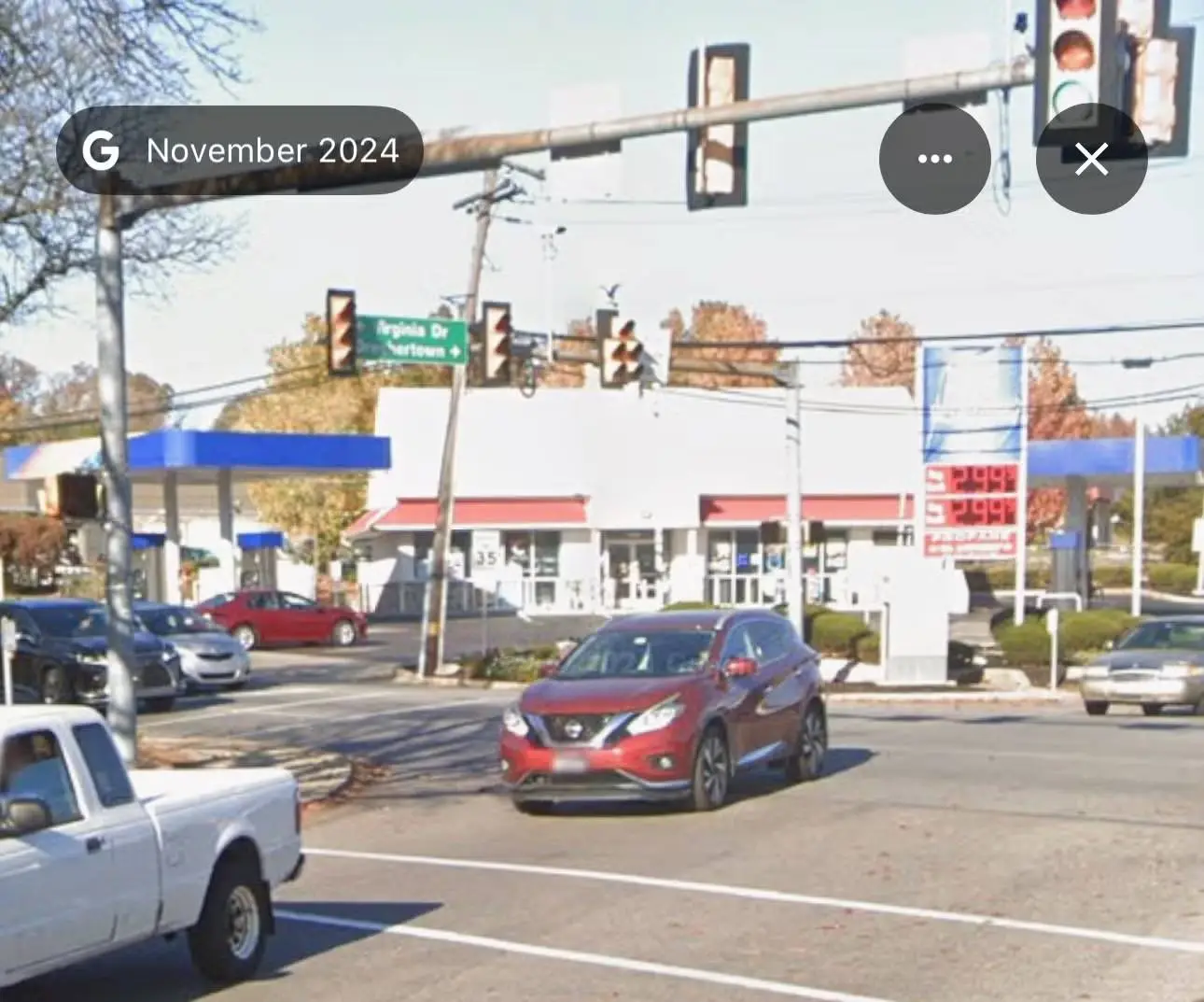 Google Maps suggests prices were lower before Trump returned to power (Google Maps via MeidasTouch News)