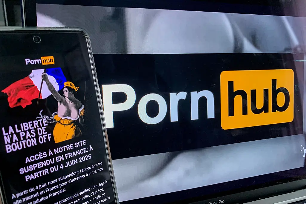 The Pornhub ban is extending to more countries than ever before (RICCARDO MILANI / Contributor / Getty)