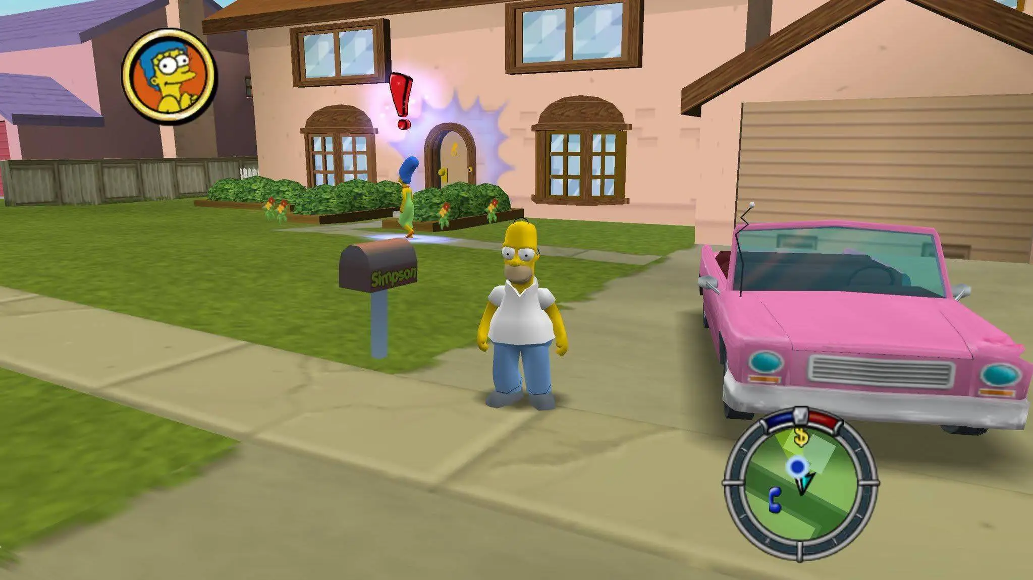 Many people list The Simpsons: Hit & Run as their favorite game of all time (Radical Enterainment)
