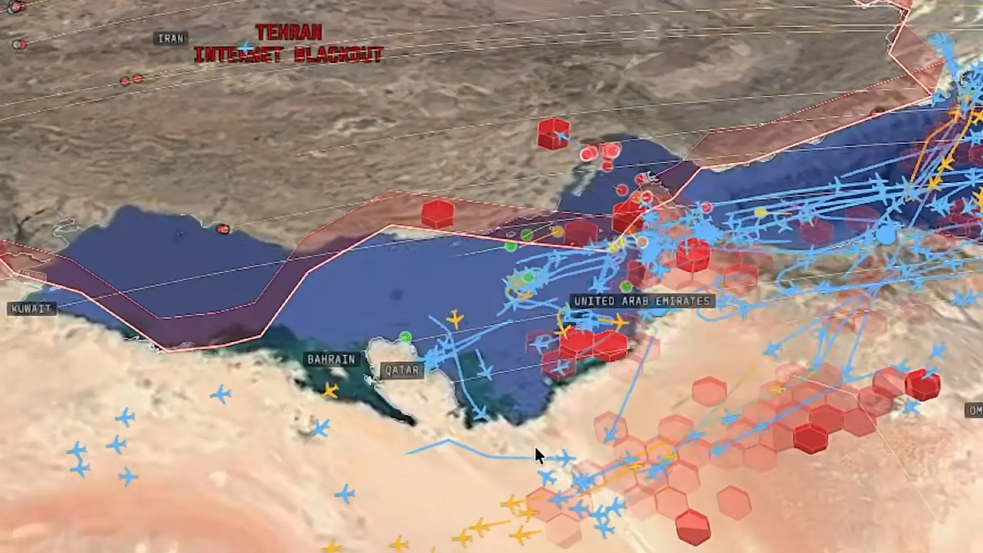 Sidhu's jaw-dropping project allows people to see the conflict in Iran as it happened, alongside the aftermath (YouTube/Bilawal Sidhu)