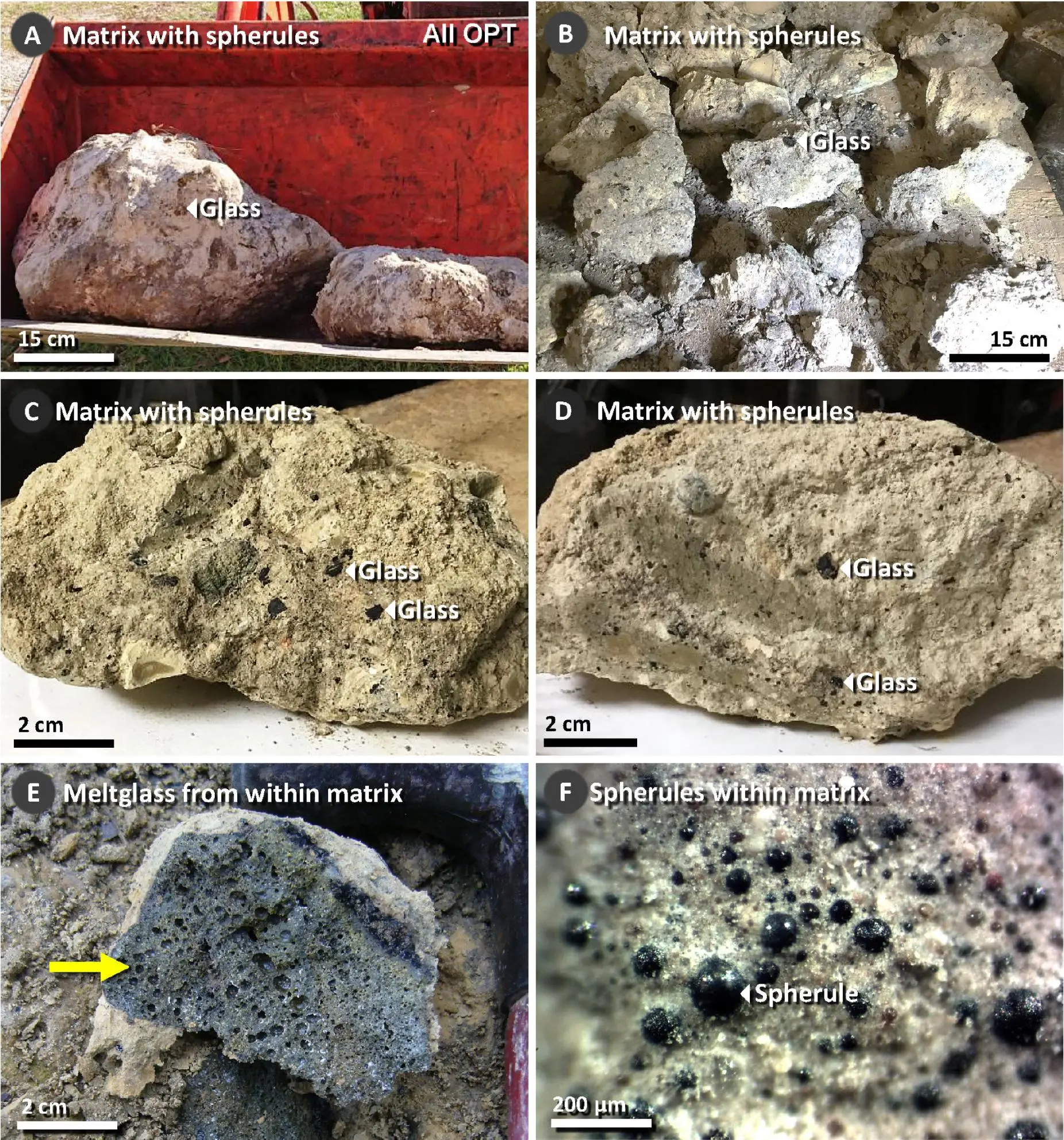 Rocks featuring fragments of glass point towards an ancient cosmic explosion in Louisiana (ScienceOpen)