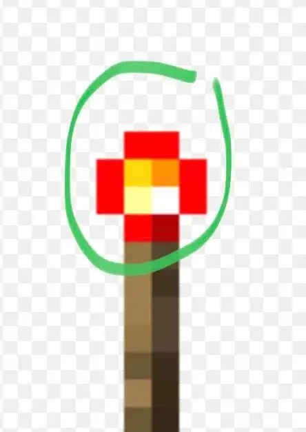 The redstone torch is causing a stir on social media (Reddit)