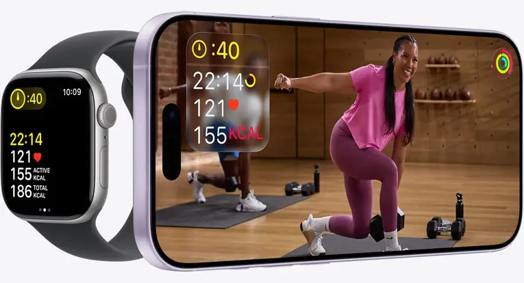 You can also access five free workouts a month, pairing perfectly with an Apple Watch (Apple)