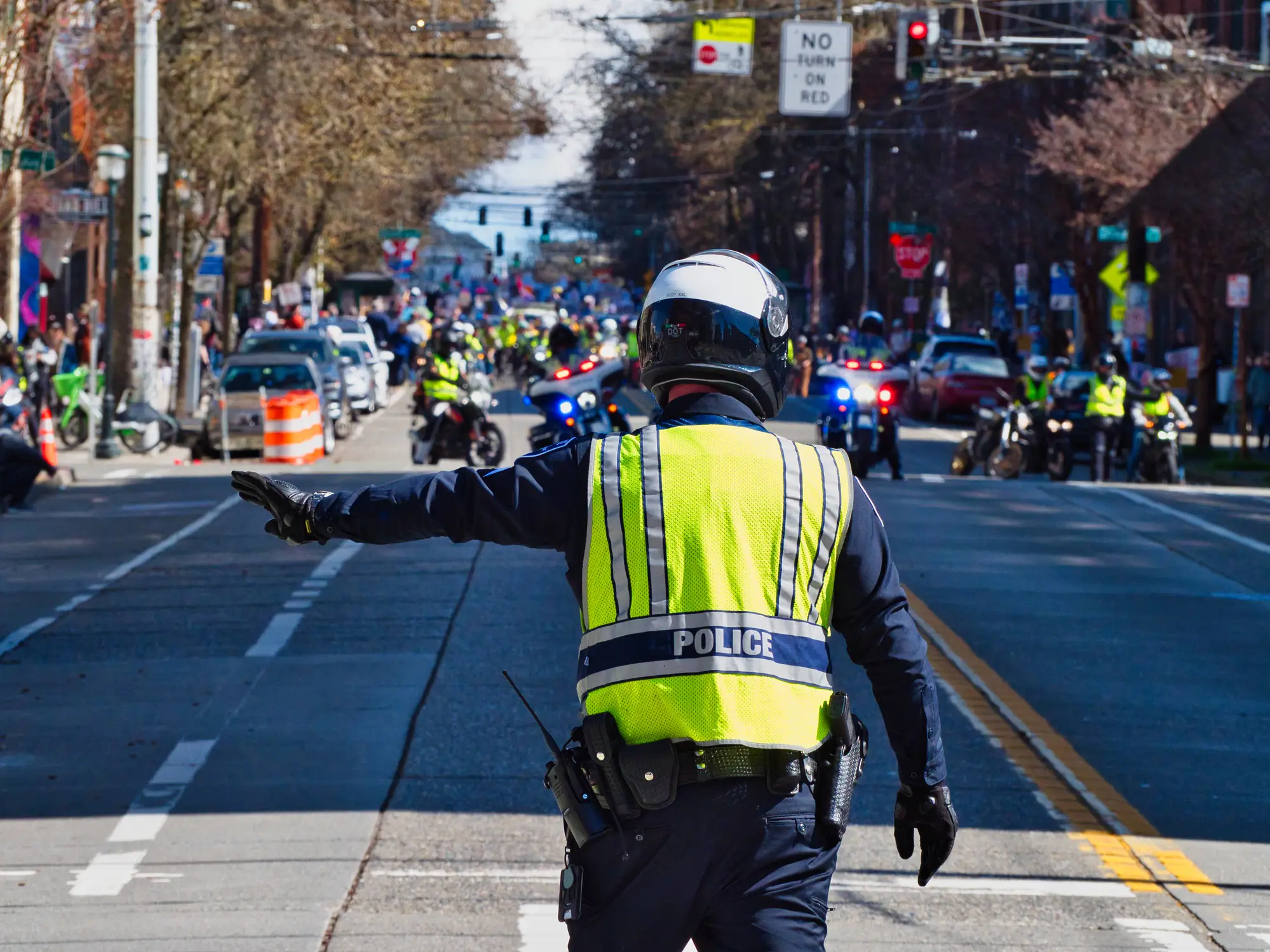 The driver was accused of fleeing a traffic stop (JC Shamrock/Getty Images)