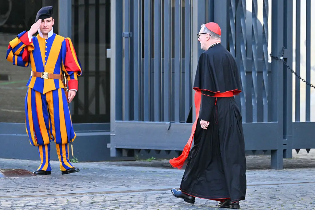 The Vatican has warned of a 'shadow of evil' that could posses the future of AI developments (Andreas Solaro/AFP via Getty Images)