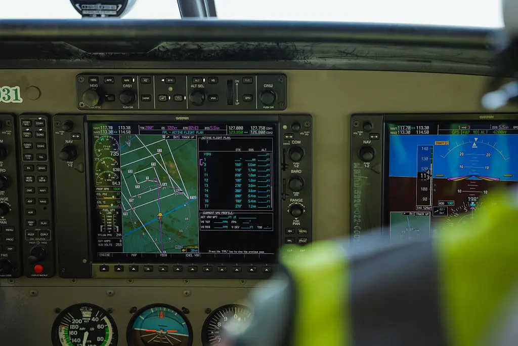 The plane's GPS systems were completely wiped out, causing the pilots to make difficult decisions (Mailee Osten-Tan/Getty Images)