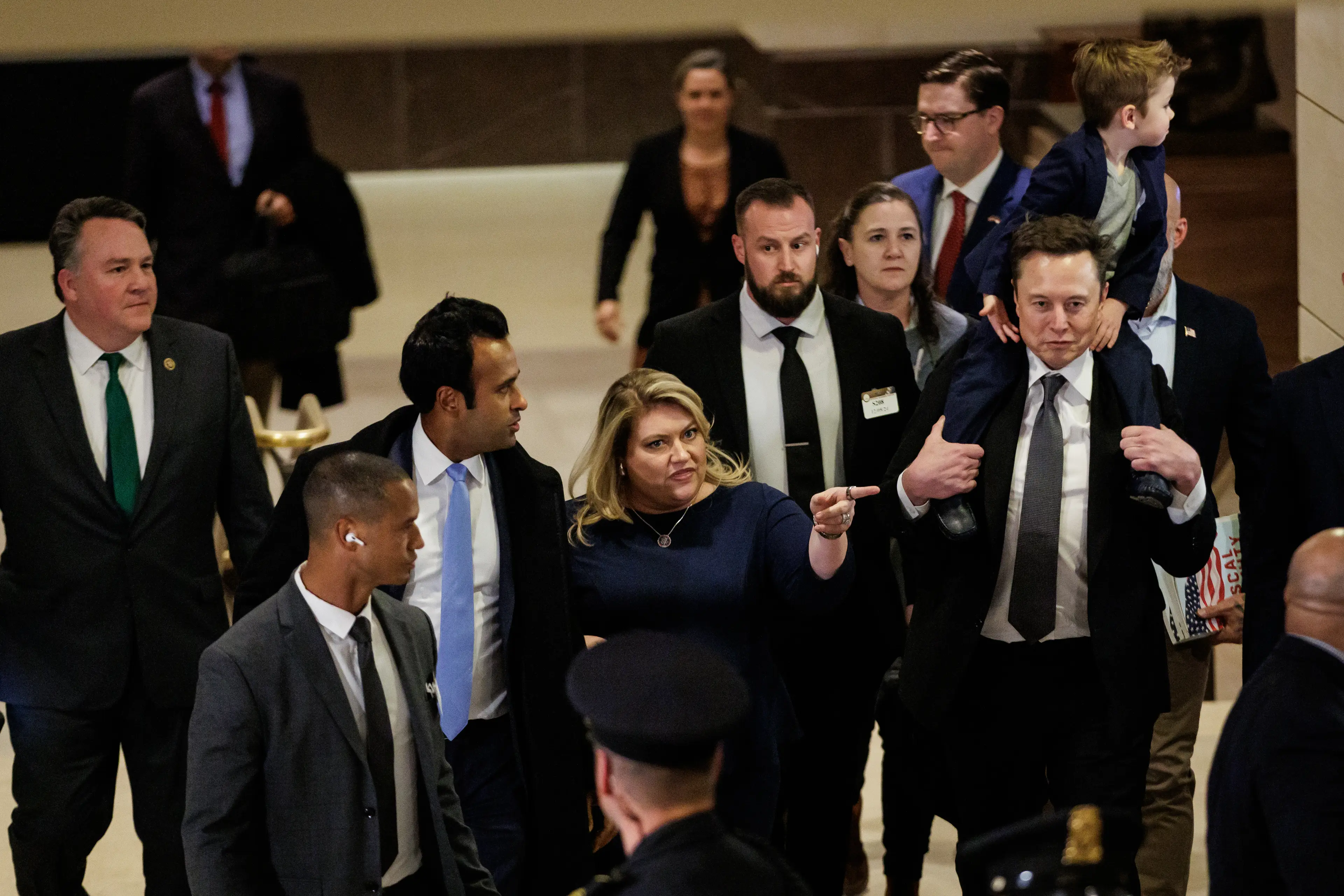 Musk and Vivek Ramaswamy will lead the DOGE (Samuel Corum / Stringer / Getty)