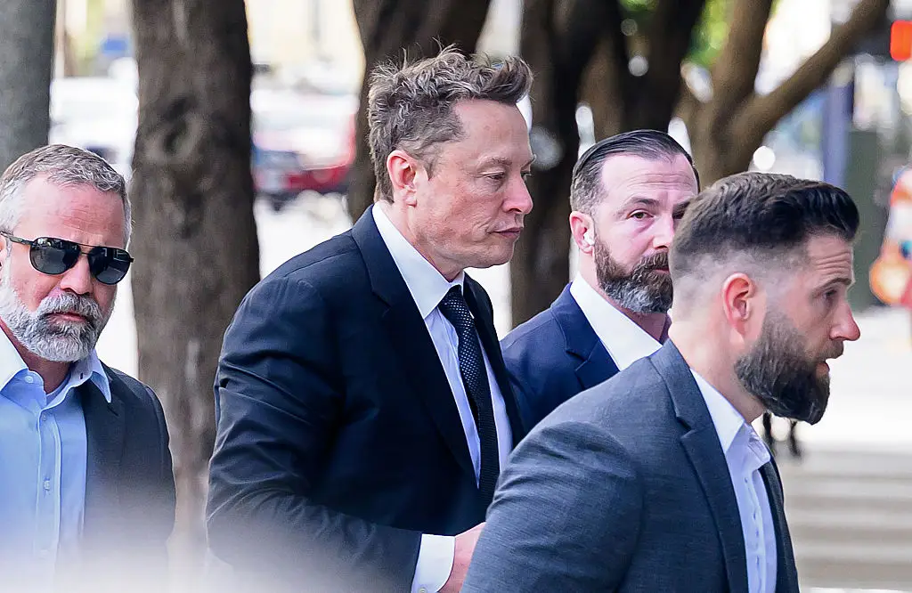 Musk could face a financial penalty upwards of $1 billion if the court doesn't rule in his favor (Josh Edelson/Getty Images)