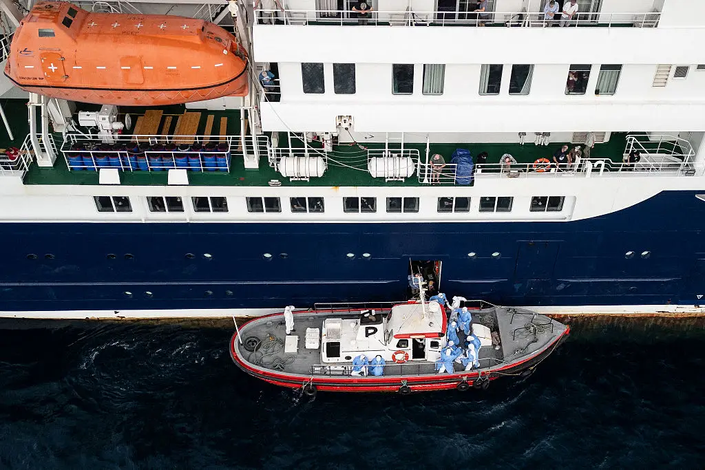 The hantavirus outbreak has been traced to the MV Hondius (- / Contributor / Getty)