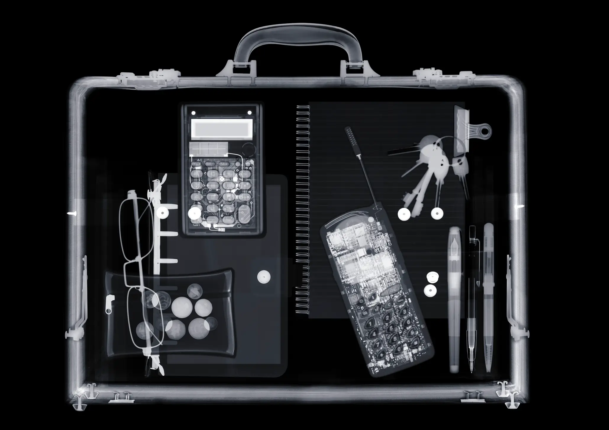 The camera turns the phone into an "X-ray device" (NICK VEASEY/SCIENCE PHOTO LIBRARY/Getty)