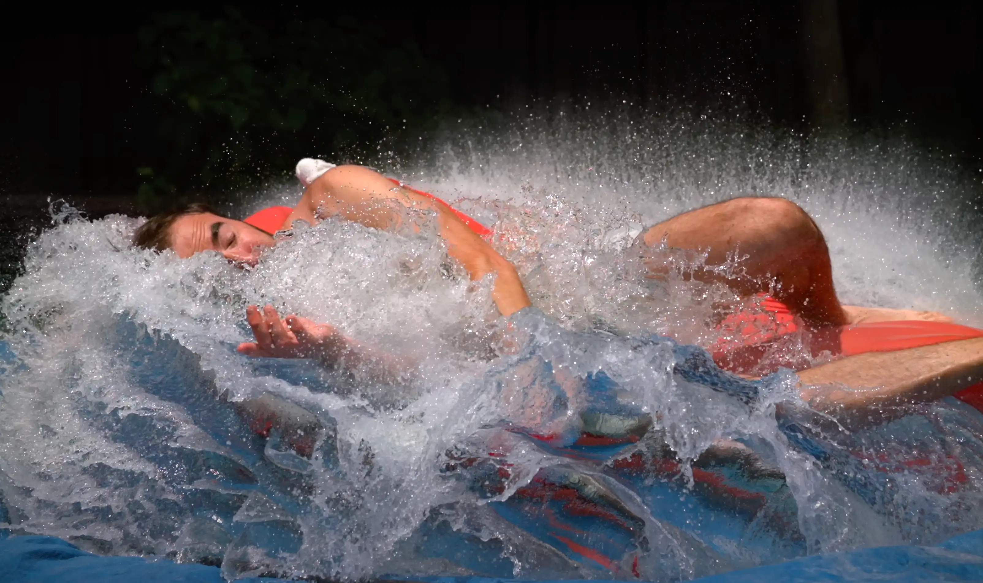 The short clip was turned into 78 minutes of footage (YouTube/@theslowmoguys)