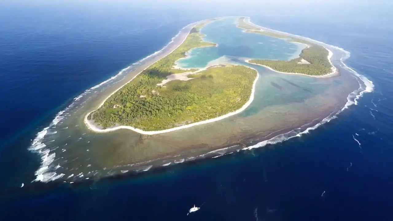 Researchers claim to have found evidence of Earhart's plane on Nikumaroro Island (YouTube/NAIAFiji)