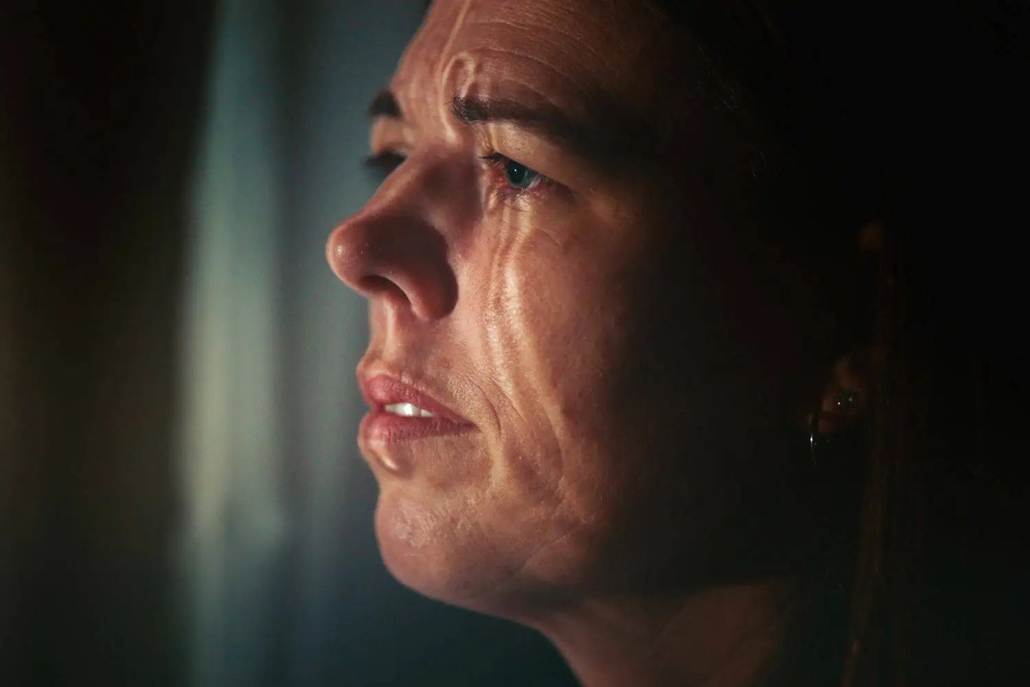 Skye Borgman isn't convinced Licari knows why she messaged her daughter (Netflix)