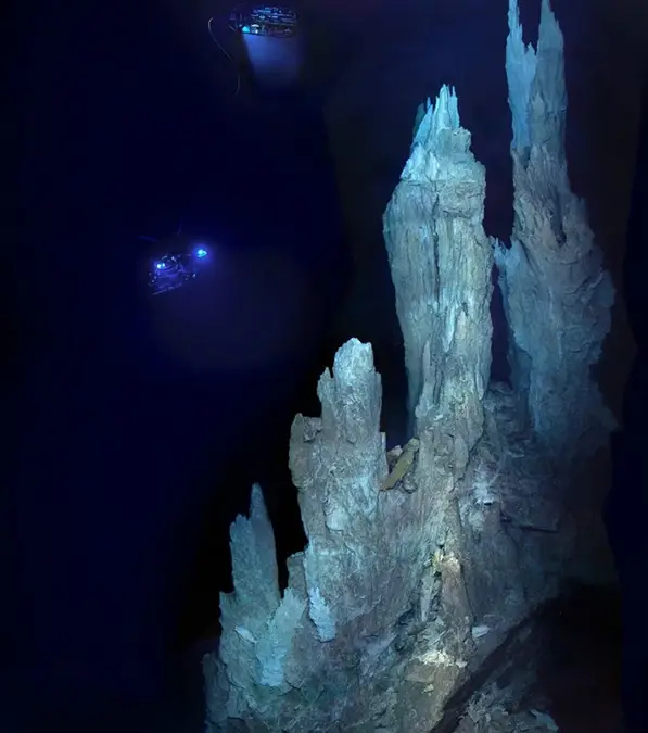 Scientists believe unique life forms live in Atlantic's Lost City / D.Kelley / University of Washington