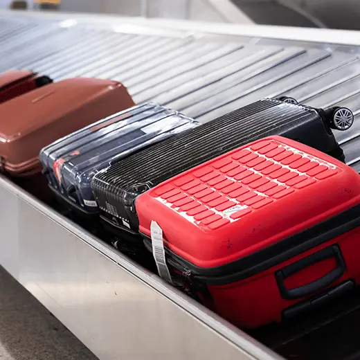 Video shows exactly what happens to your checked luggage at the airport and viewers are finding it fascinating
