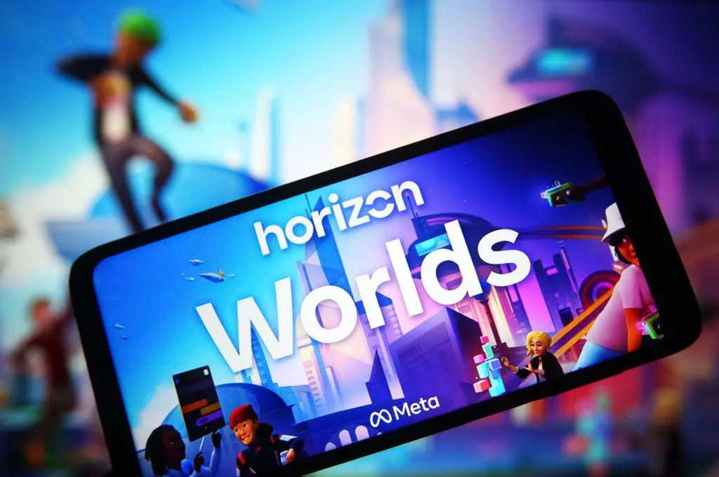 Horizon Worlds never kicked off like VRChat did (SOPA Images/Contributor/Getty)