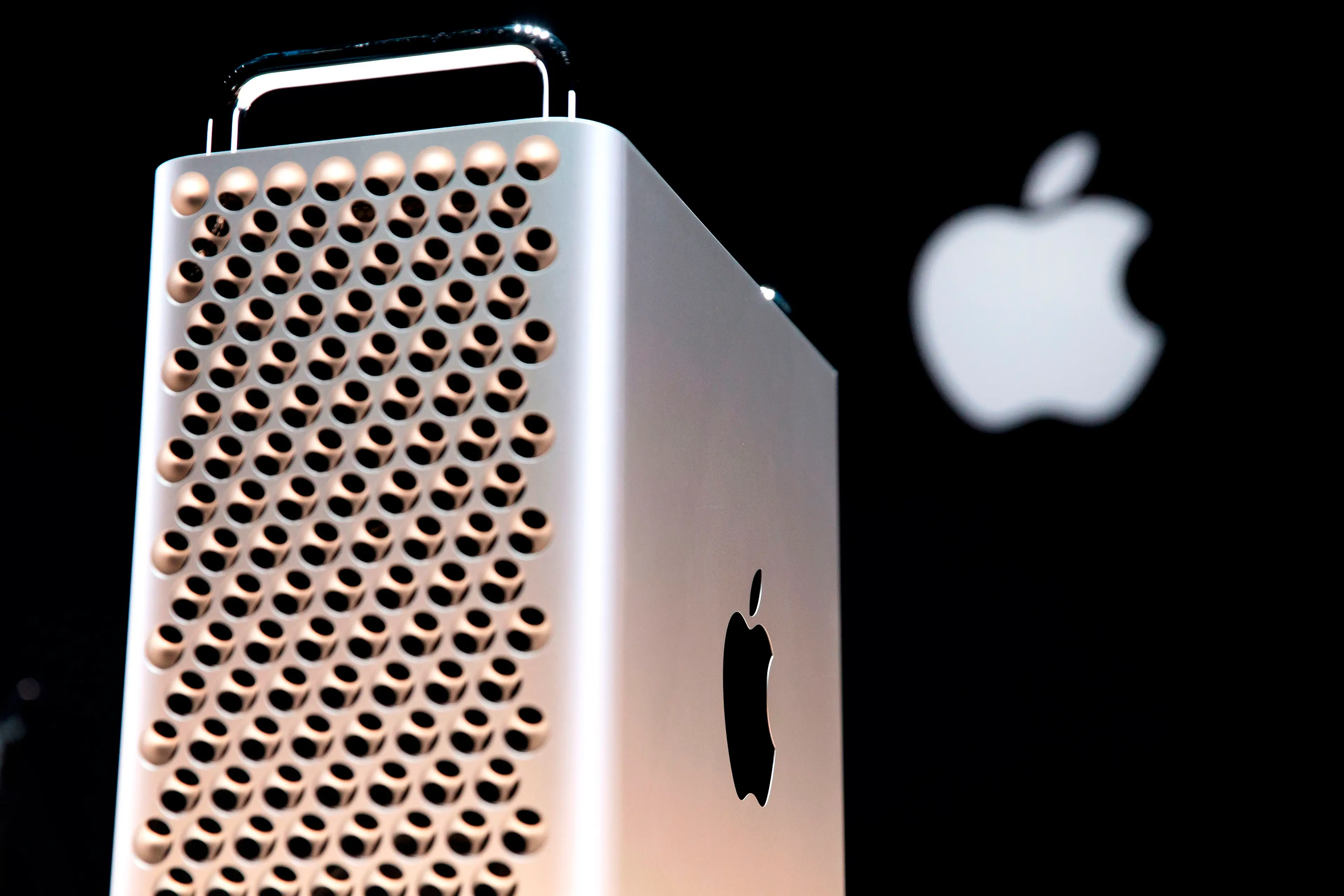 After 20 years of production, the Mac Pro will no longer be stocked by Apple (BRITTANY HOSEA-SMALL/AFP via Getty Images)