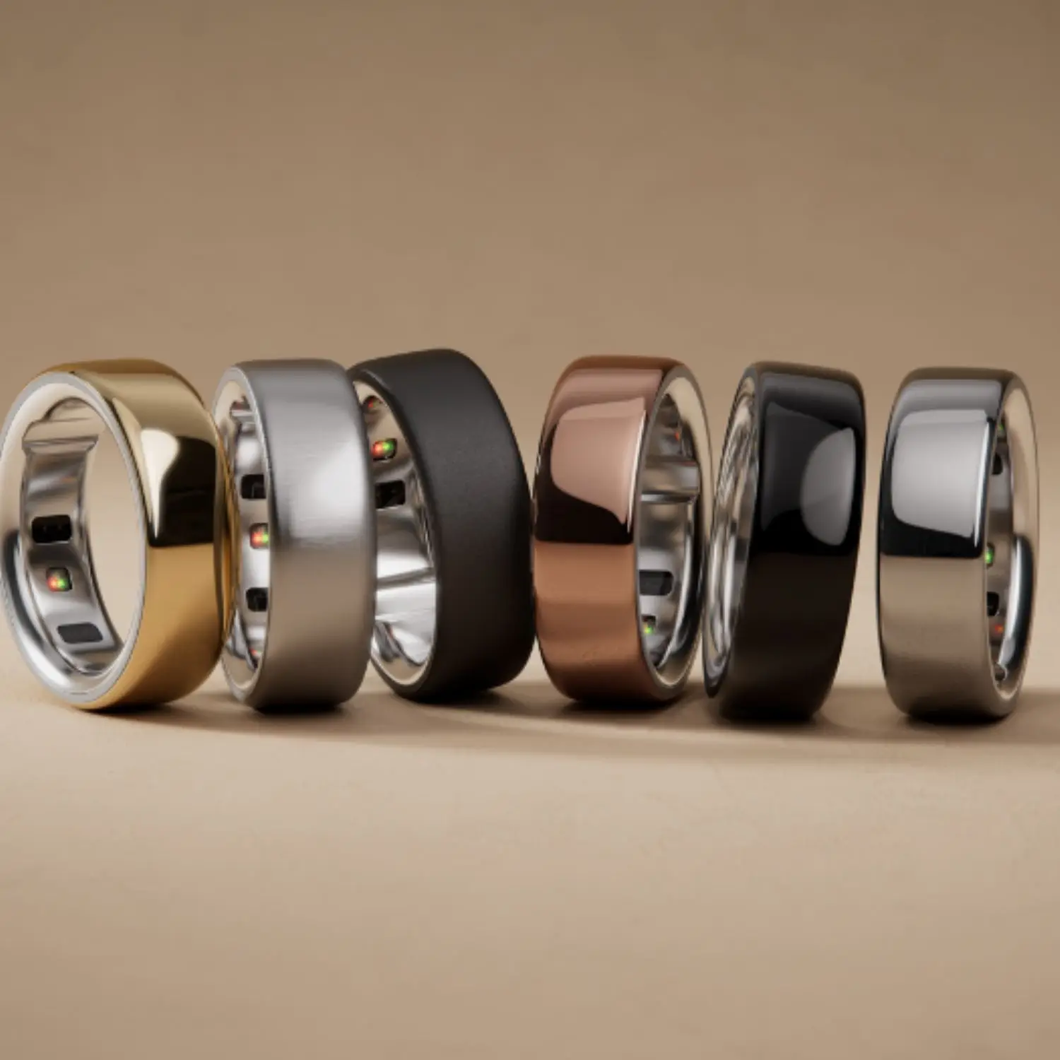 The smart ring uses sensors to track your health and fitness (Oura)