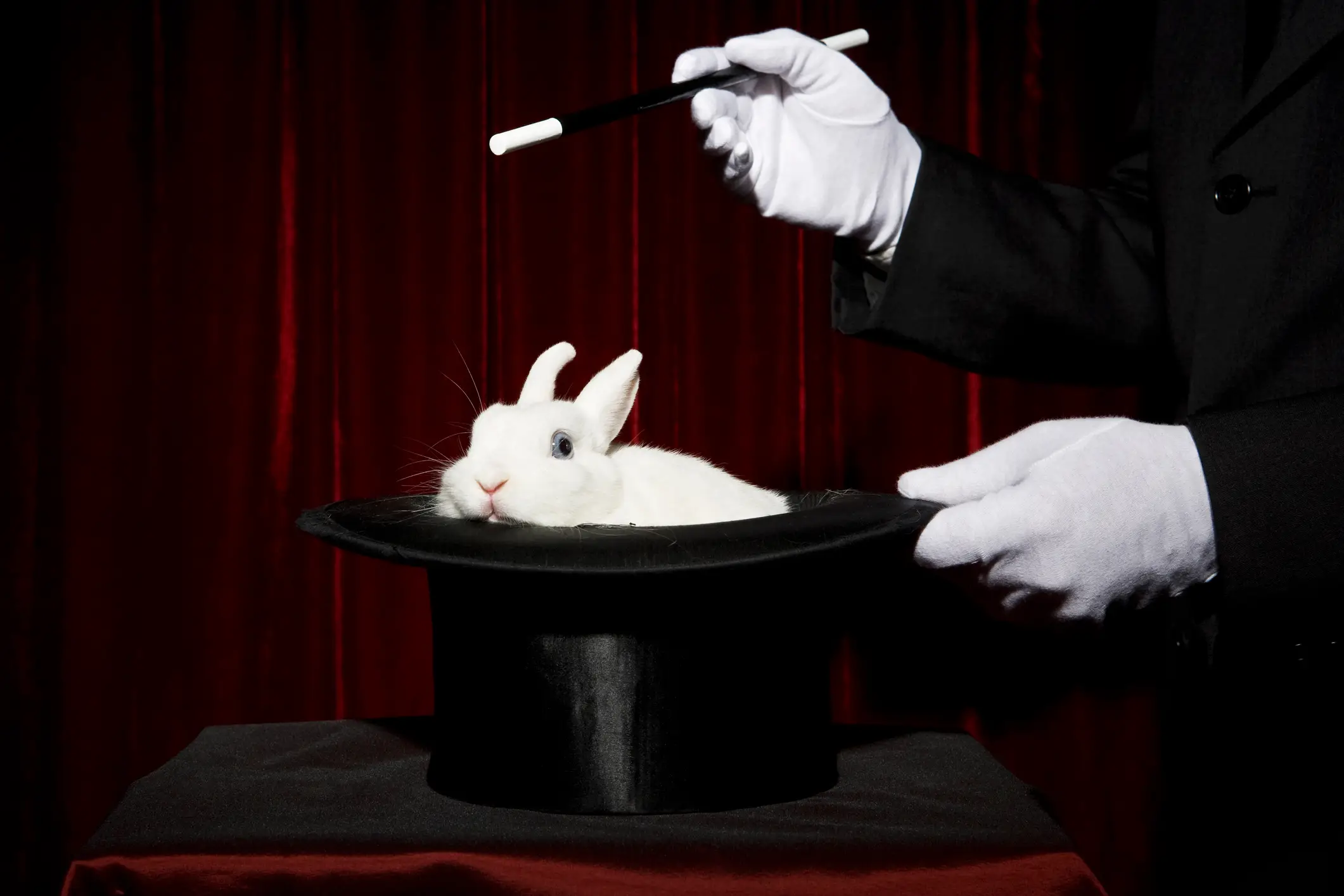 One magician found a modern alternative to pulling a rabbit out of a hat, and it involved an RFID chip implanted into his own hand (Getty Stock)