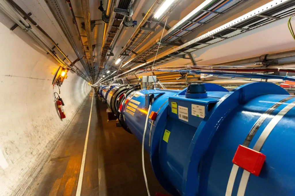 The Large Hadron Collider stretches 17 miles and unlocks new information about the universe at large (Ronald Patrick/Getty Images)