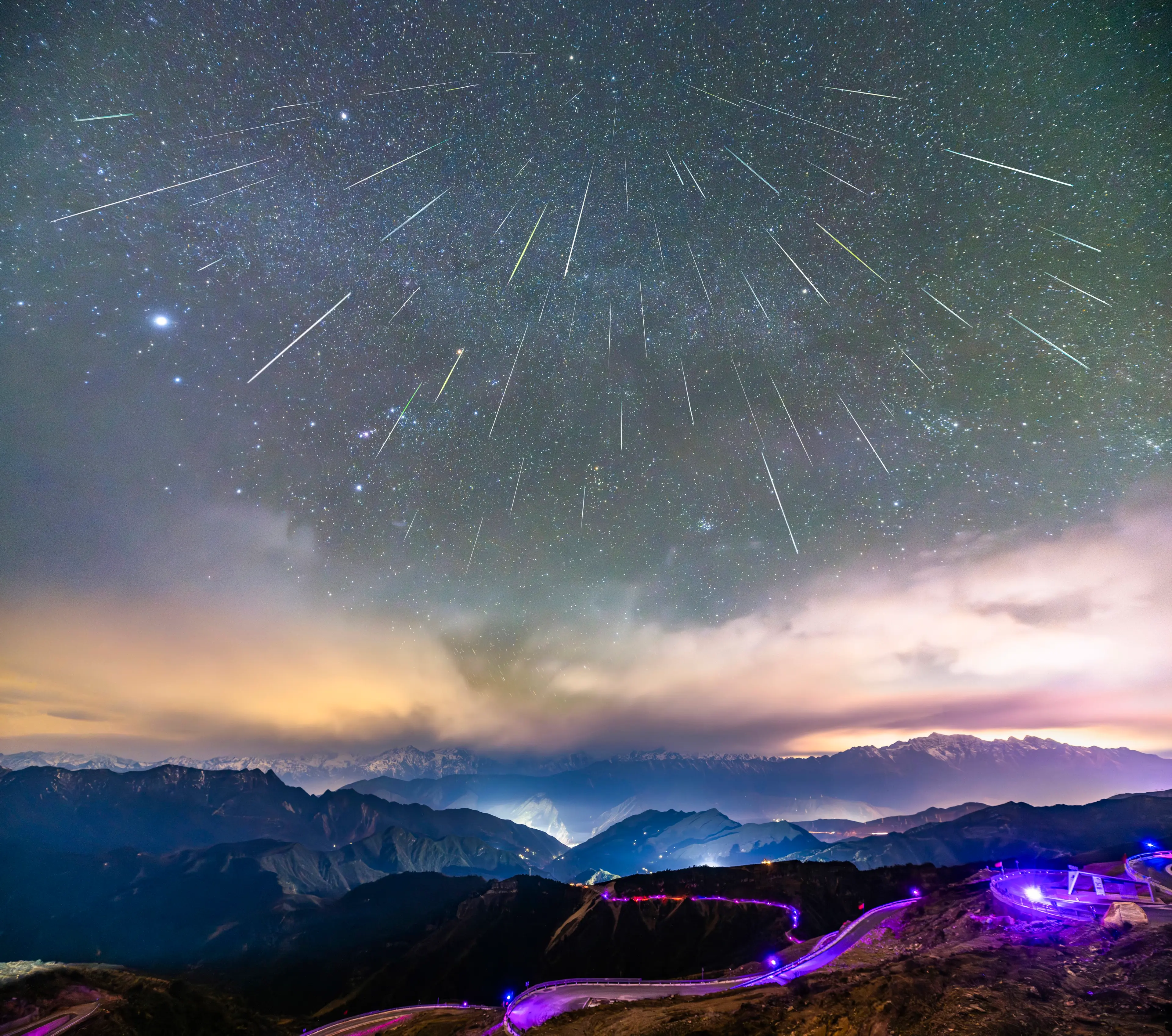We're yet to find any Geminids on the ground (NurPhoto / Contributor / Getty)