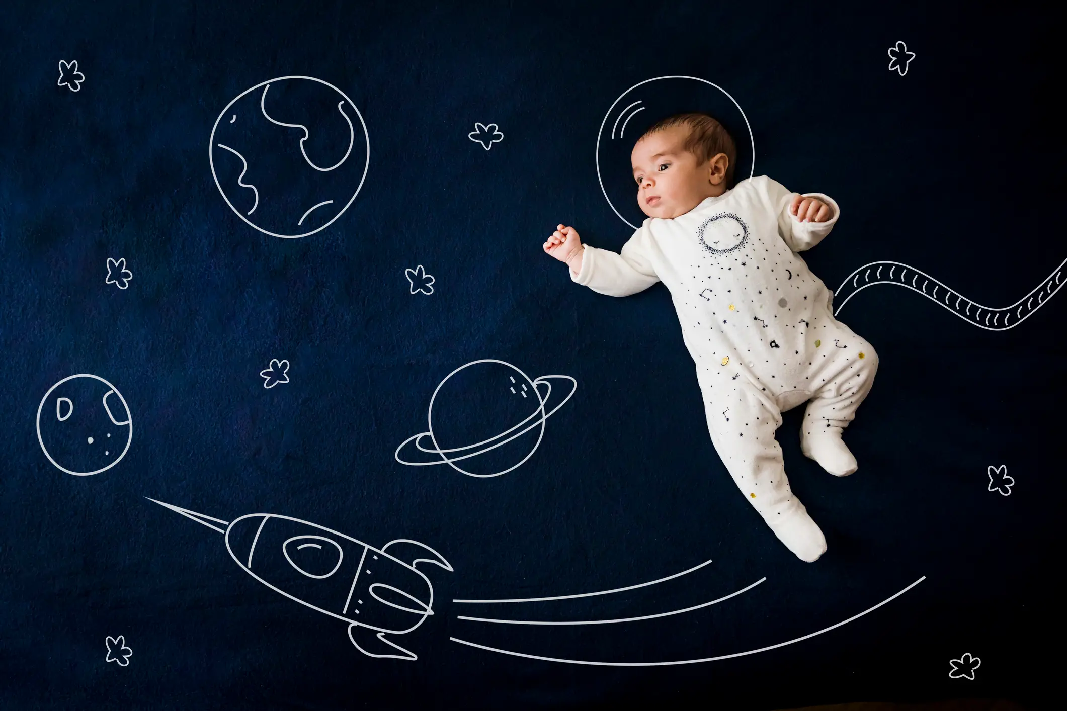 Scientists have shared what would happen if a baby was born in space (Westend61/Getty Images)