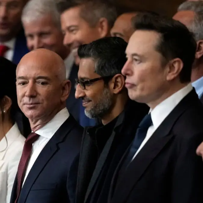 Five billionaires have lost $209,000,000,000 since attending Donald Trump's inauguration