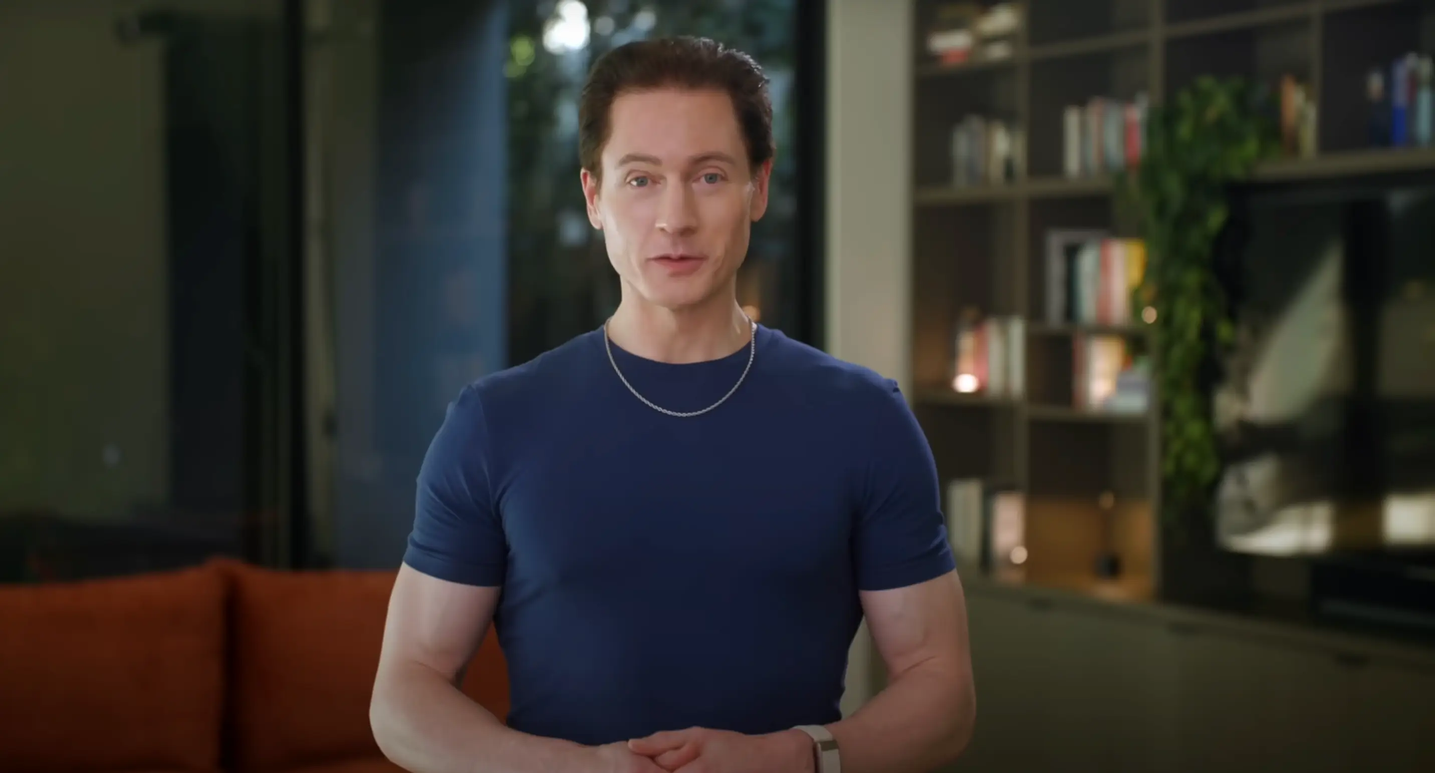 He shared his go-to lunch (Bryan Johnson/YouTube)