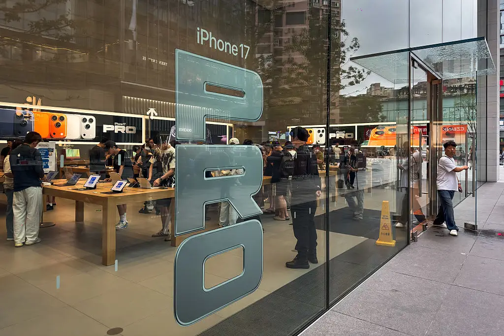 The production cost of the latest iPhone model has been broken down (Cheng Xin/Getty Images)