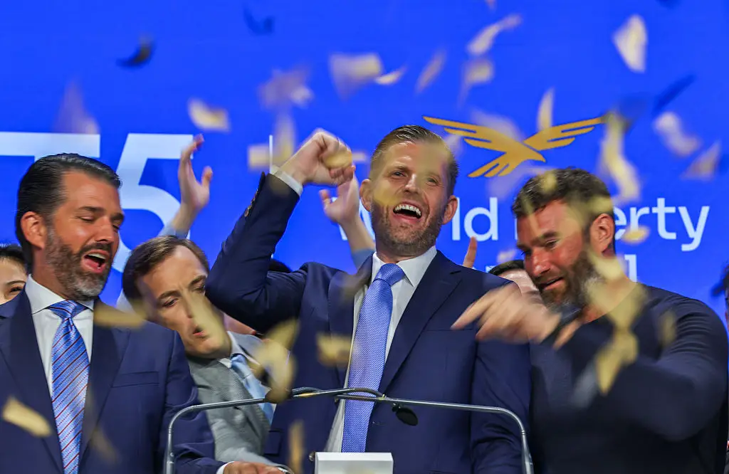 The Trump Organization has its own stablecoin under World Liberty Financial called 'USD1' (Spencer Platt/Getty Images)