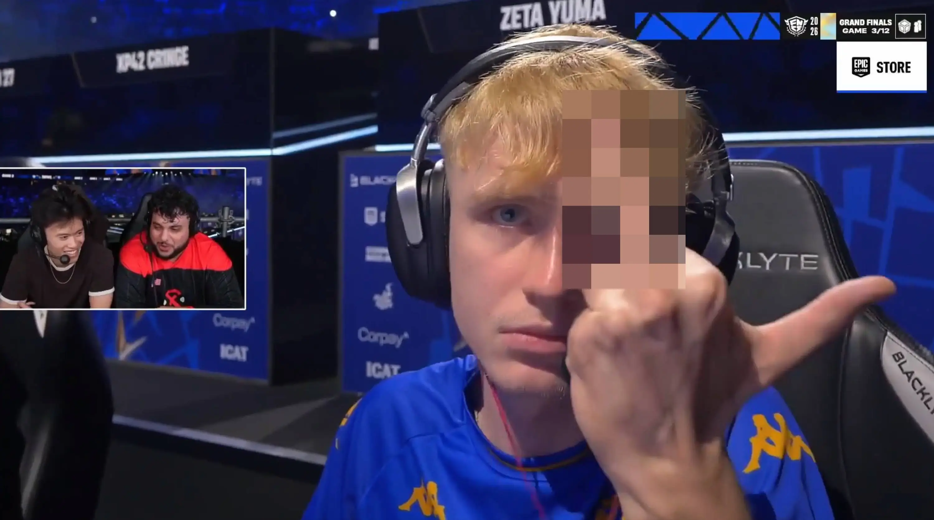 Kochet was reprimanded for his actions during the Global Championship (X / userisstack)
