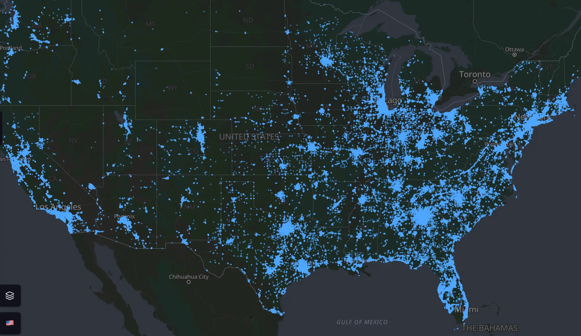 Cameras are being monitored across the US (deflock)