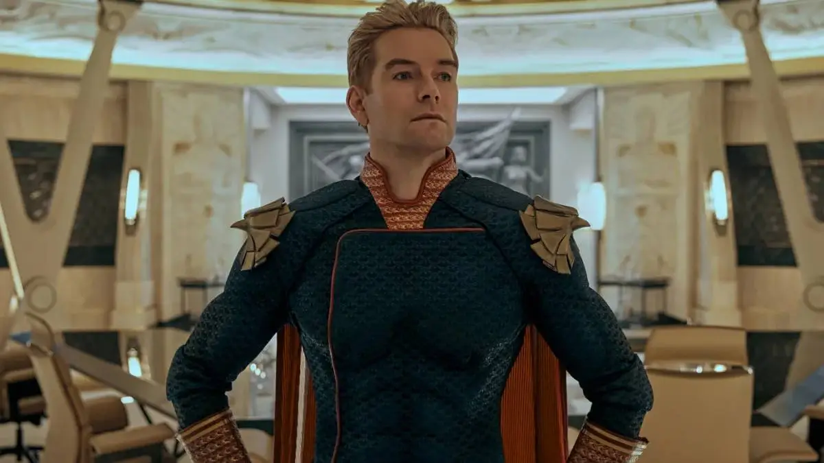 Antony Starr's Homelander is one of The Boys' shining stars (Amazon MGM Studios)