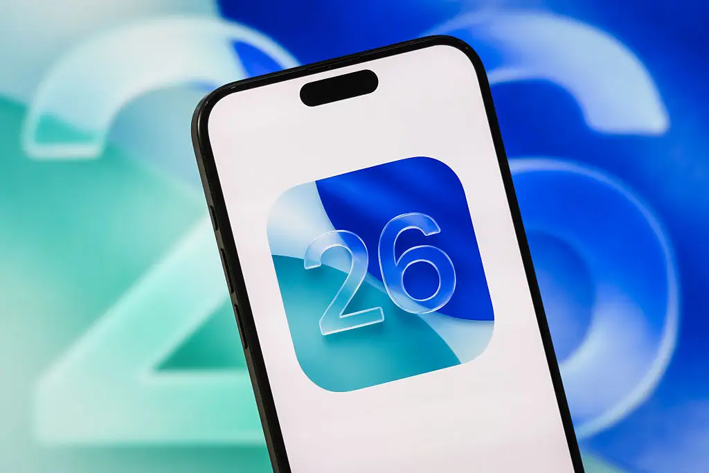 Apple fans are excited for the release of iOS 26 (Cheng Xin/Getty Images)