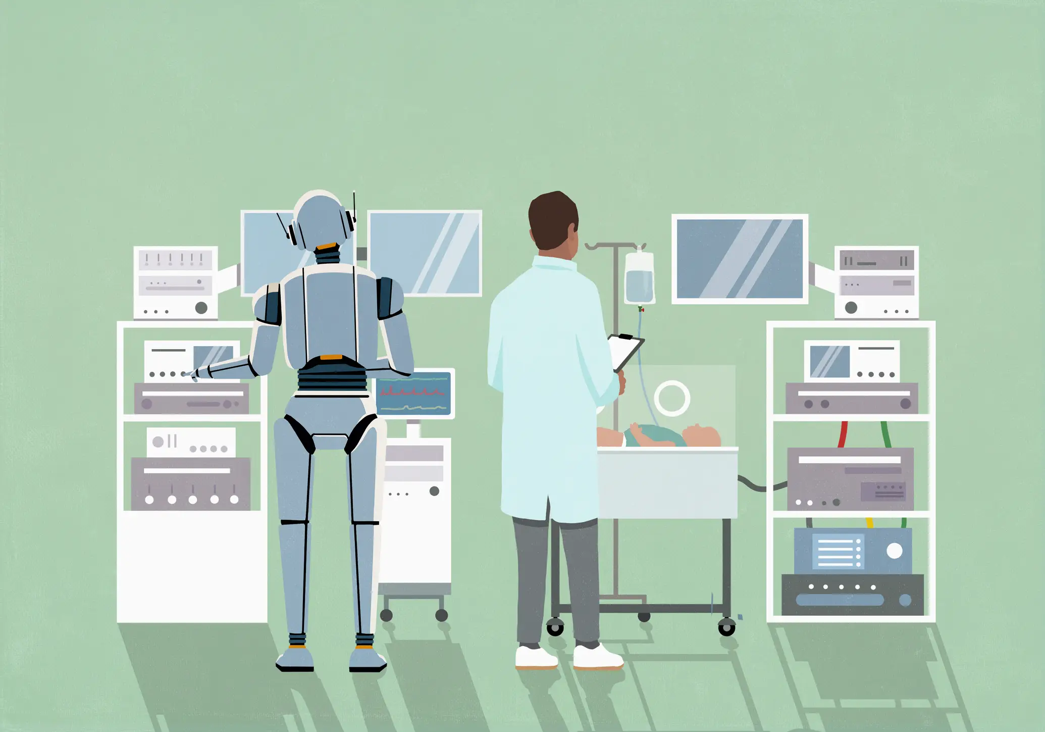 Blomfield suggests that people will find senior doctors a 'joke' after going to AI tools for medical advice (Getty Stock)