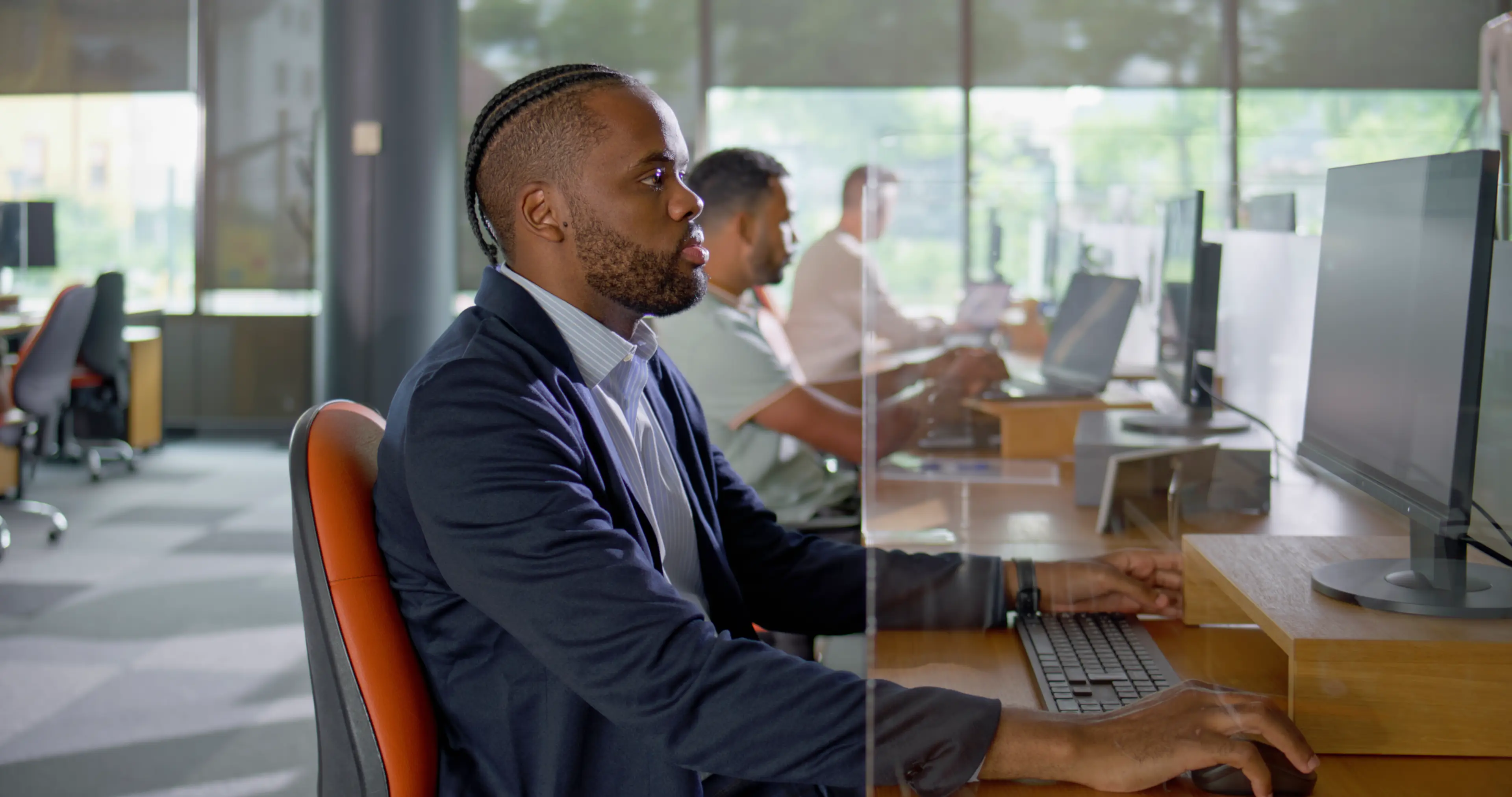 Office jobs are among the roles most likely to be replaced by AI (simonkr/Getty Images)