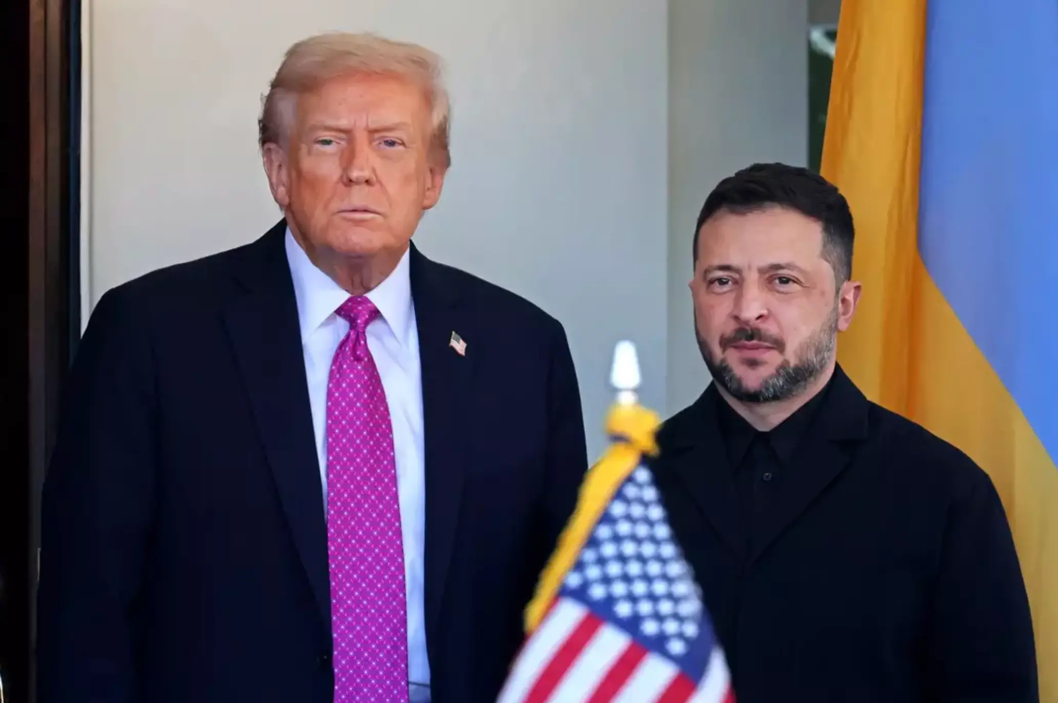 Trump told Zelenskyy that at this stage, the US would not be supplying Tomahawk cruise missiles to Ukraine (TOM BRENNER/AFP via Getty Images)