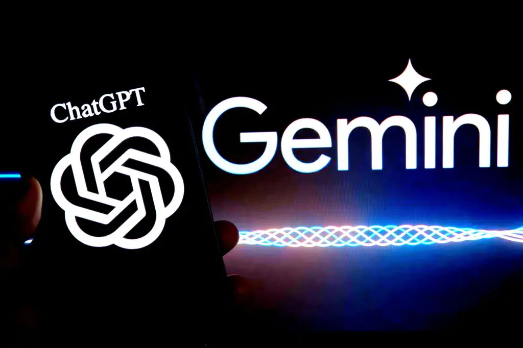 ChatGPT debated with Google's Gemini (Avishek Das/SOPA Images/LightRocket via Getty Images)