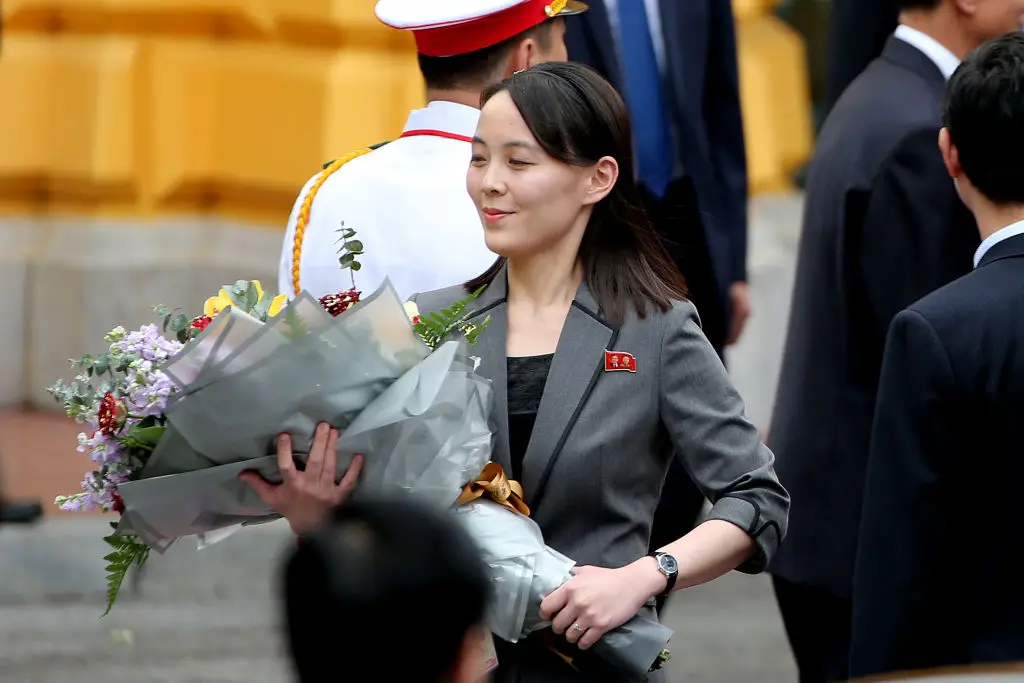 It's thought that Kim Yo-jong could serve as an interim leader in the event of Kim Jong Un's passing (Bloomberg / Contributor / Getty)