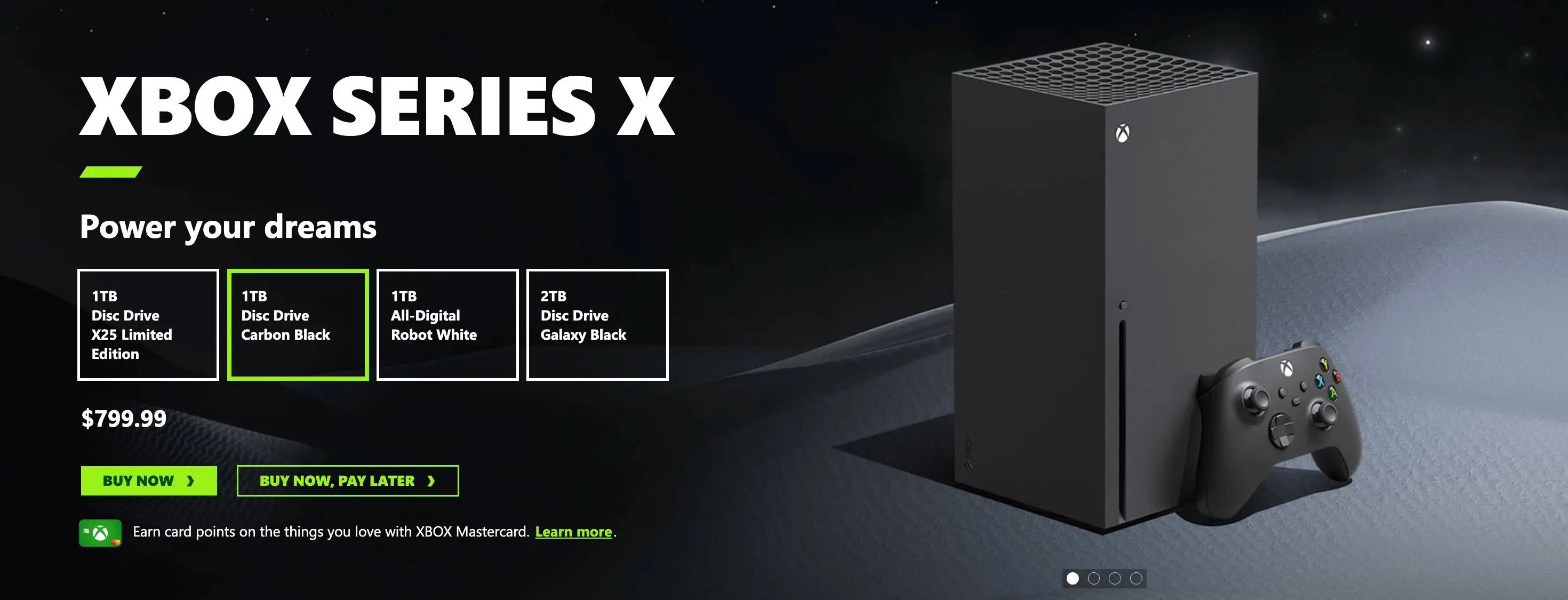 The Xbox Series X has been hit with another price hike (Microsoft)