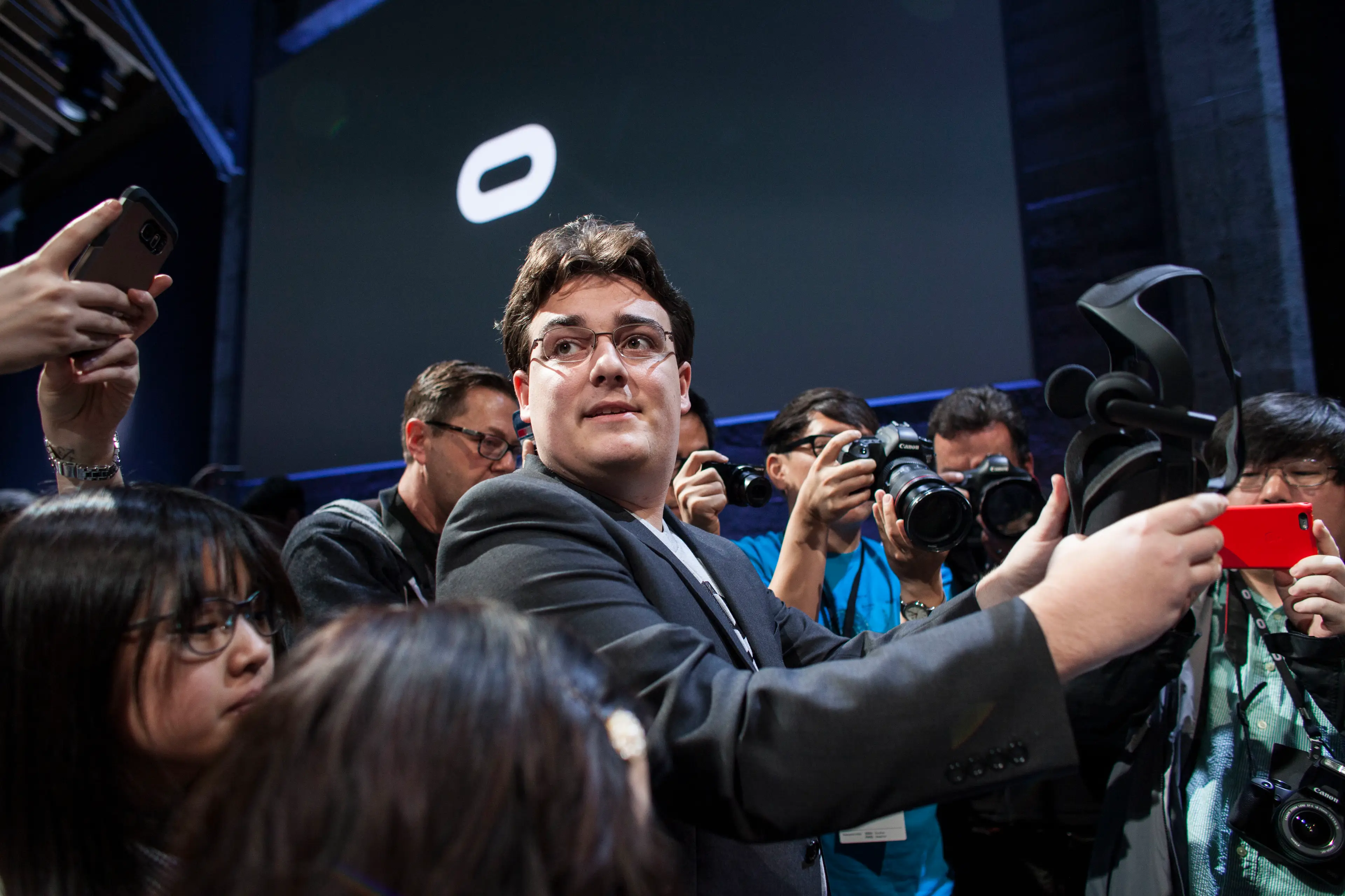Palmer Luckey has created the 'deadly' VR headset (Ramin Talaie / Contributor / Getty)