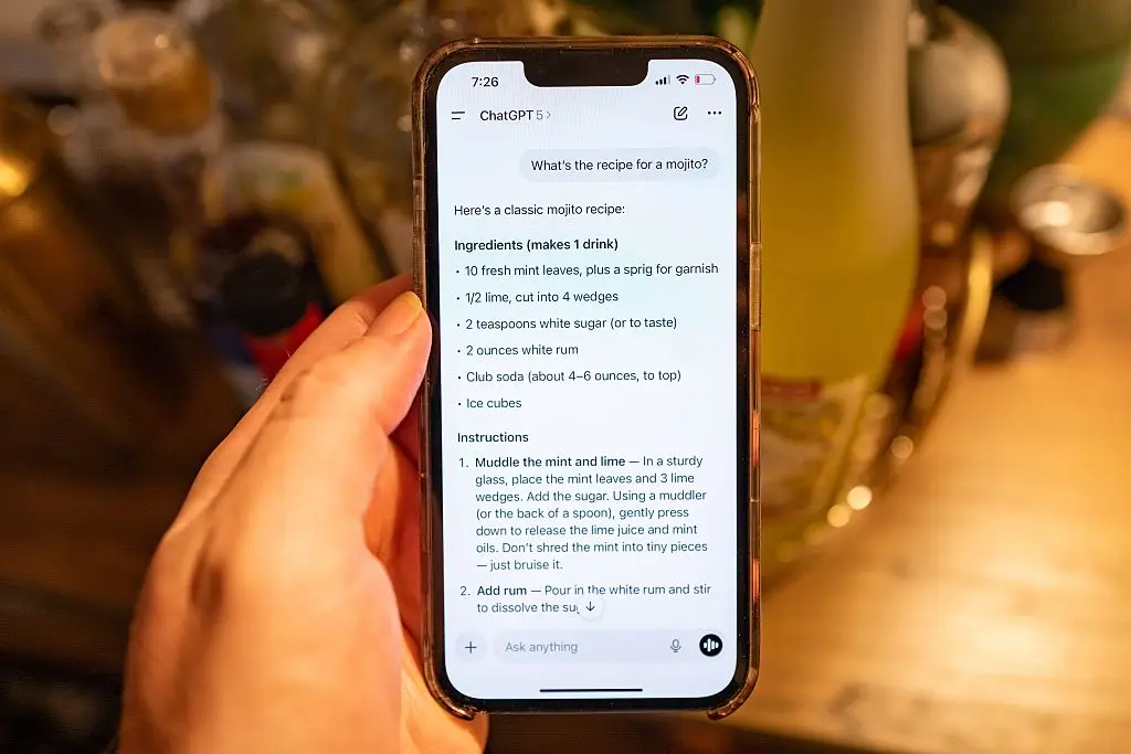 Any AI conversations that aren't specifically conducted on a private browser with message deletion could be accessed at any point (Smith Collection/Gado/Getty Images)