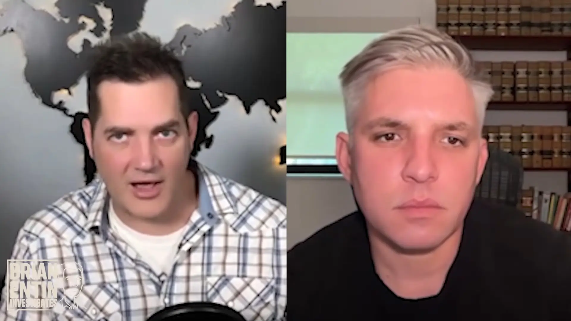 Ex-FBI agent Ben Hansen outlined the very real possibility of psychological energy weapons at play (YouTube/Brian Entin)