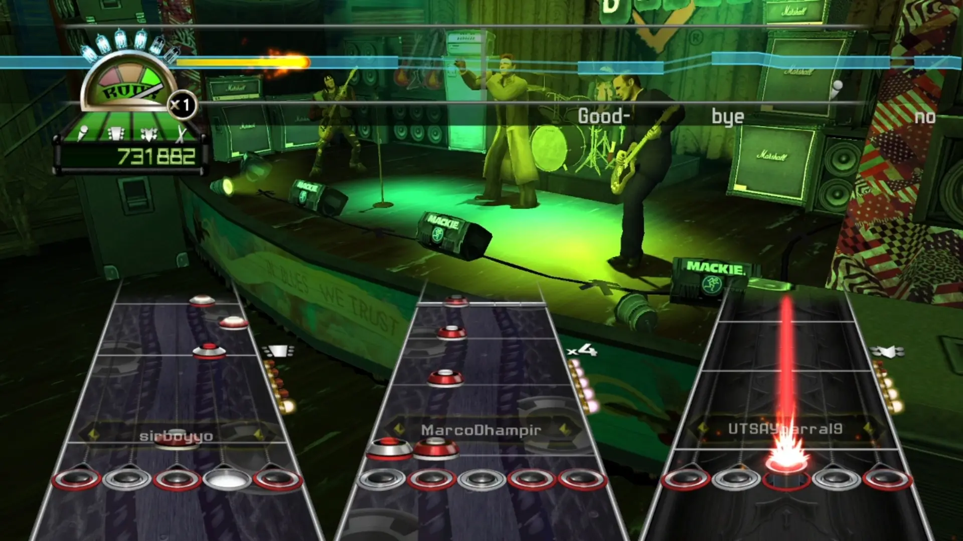 Guitar Hero World Tour gameplay (Activision Publishing)