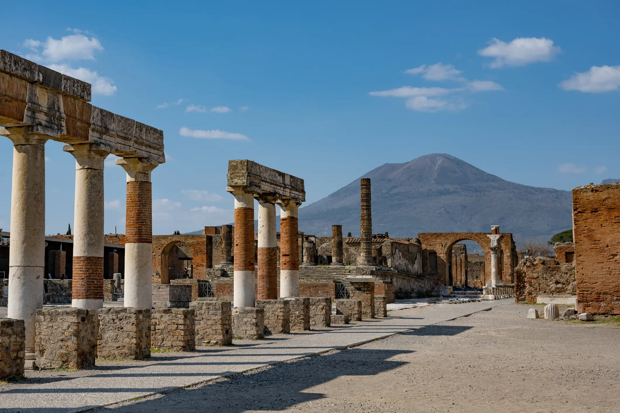The sunken city is located near the ruins of Pompeii (Malcolm P Chapman/Getty)
