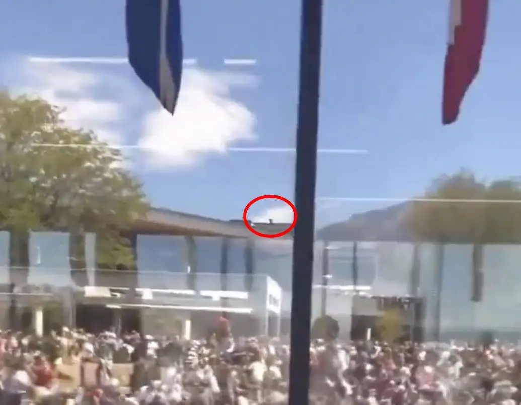 Footage seems to capture the shooter fleeing (X / allenanalysis)