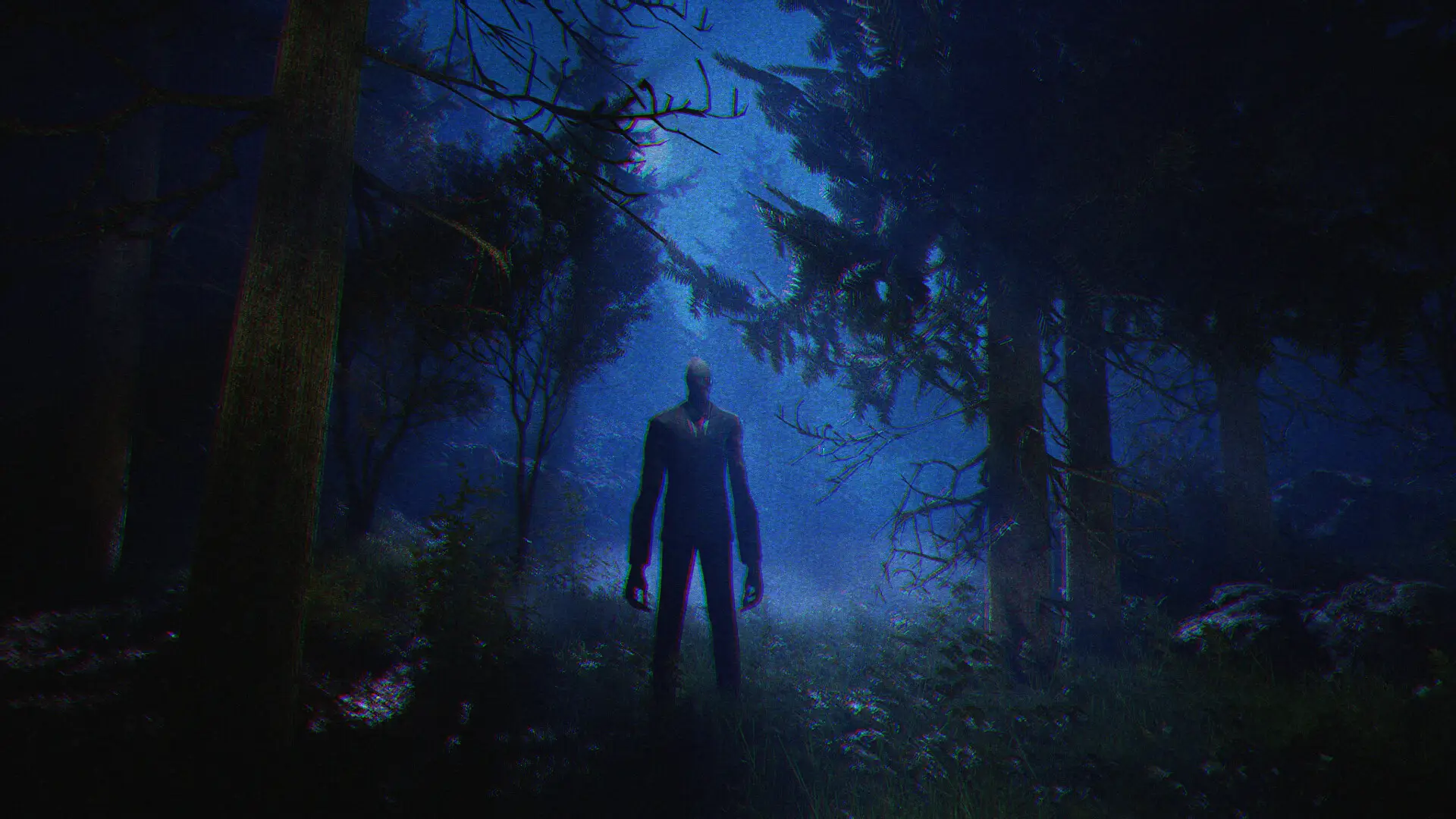 Slender Man quickly became one of the internet's favorite horror figures after the first game was released (Blue Isle Studios)