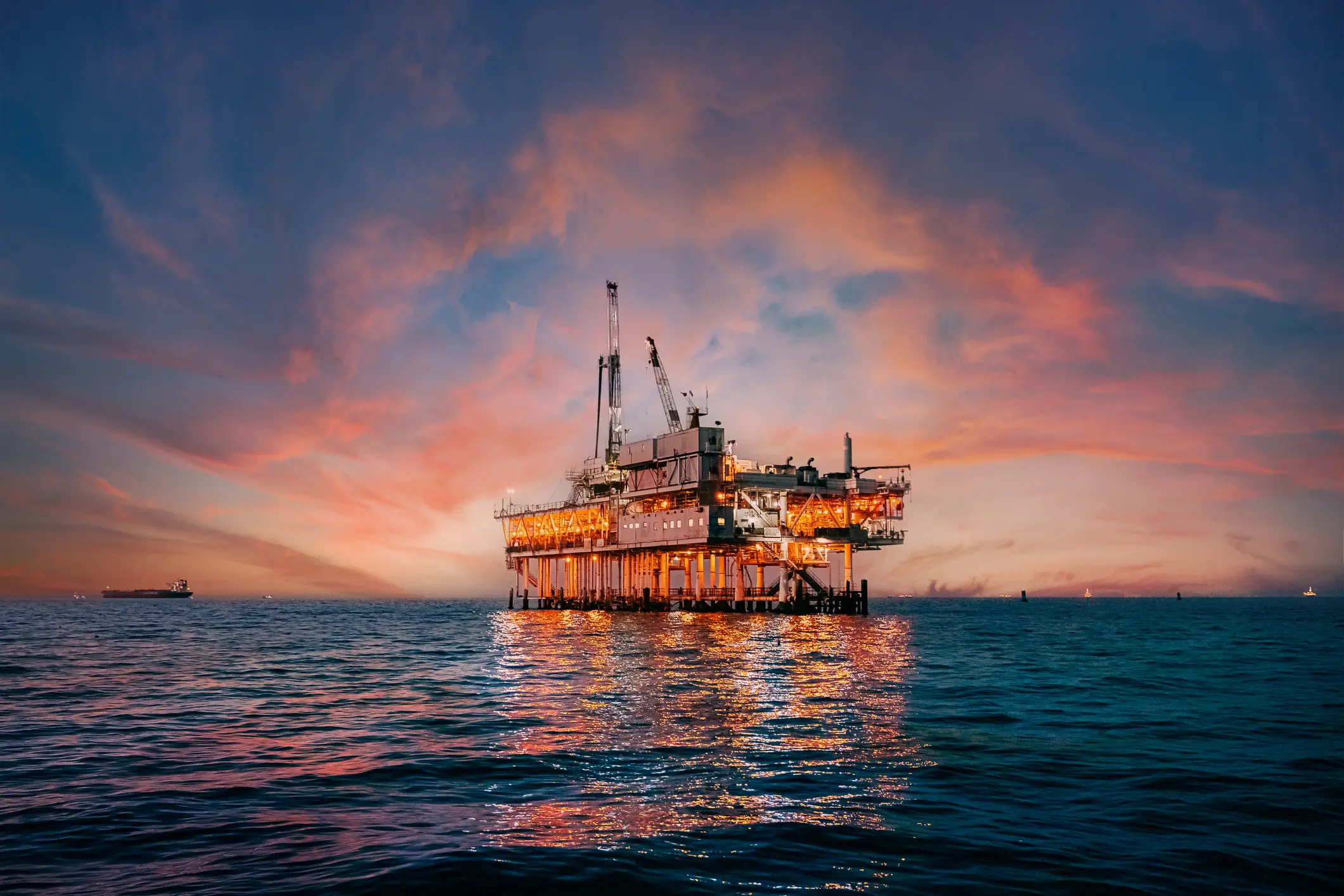 Punch-through events are said to be one of offshore drilling's most serious hazards (Jeremy Poland / Getty)
