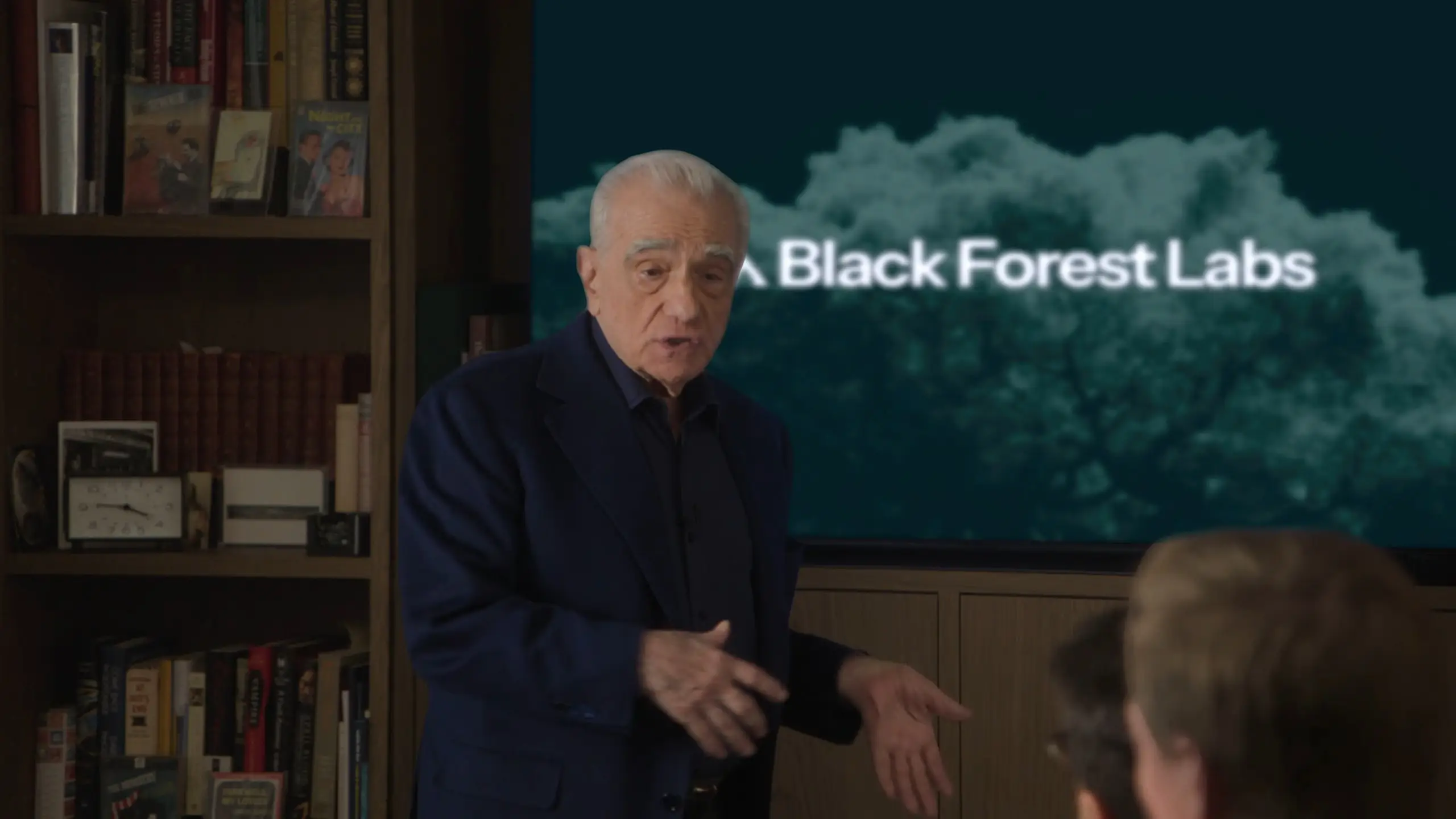 Scorsese sees his work with AI as embracing another new technology (YouTube / Black Forest Labs)