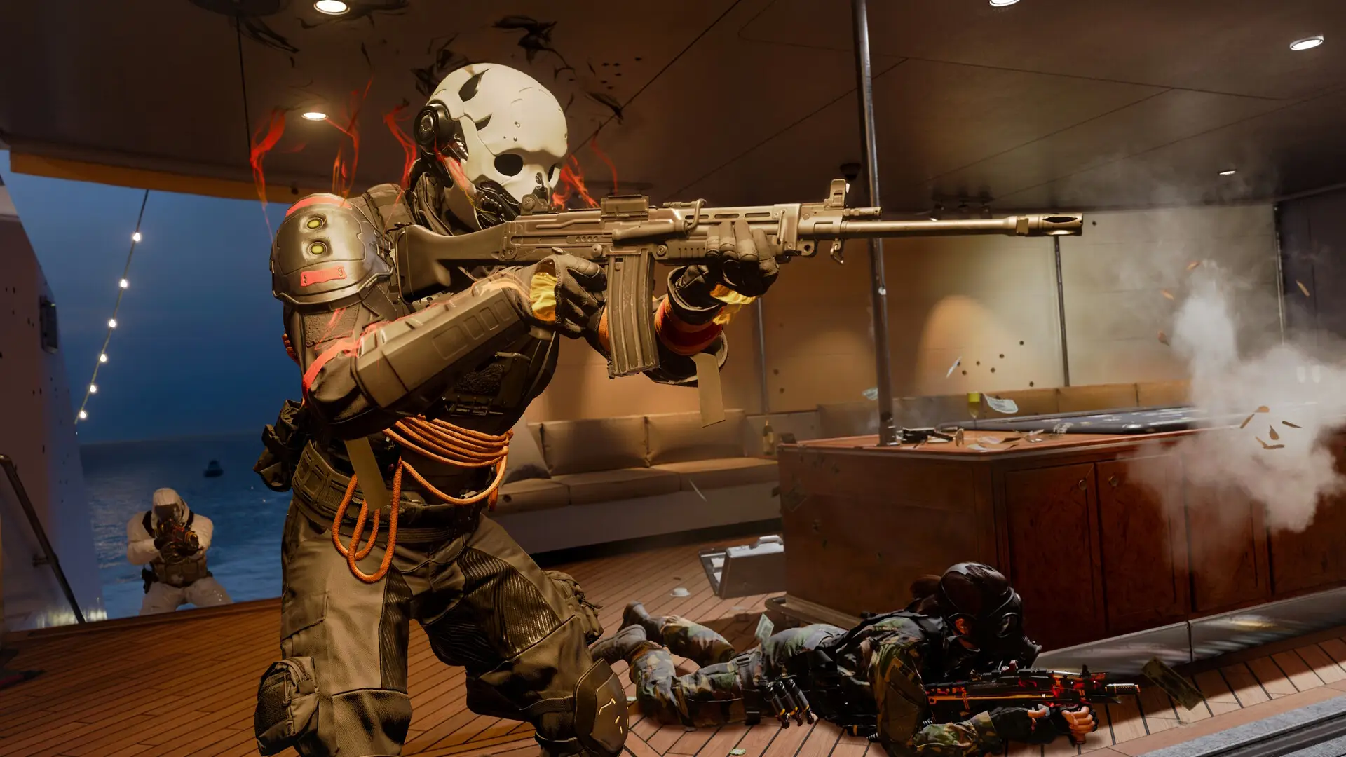 Shooters like Call of Duty and Fortnite have a competitive element that is likely to increase your heart rate (Activision)